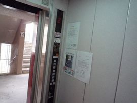 かご内照明_施工前